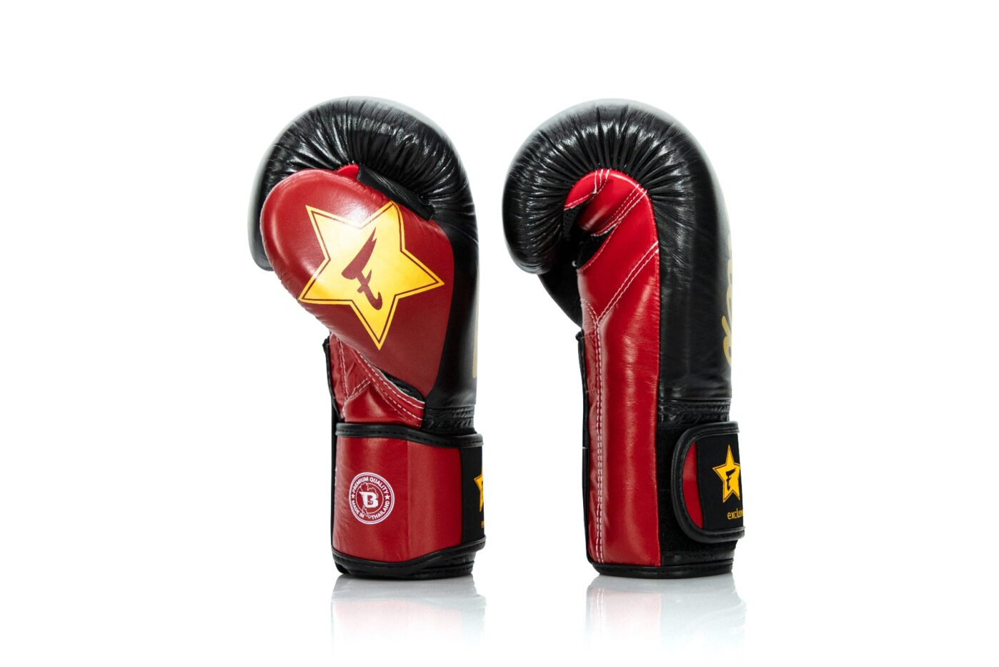 Fairtex X Booster Kickbokshandschoenen Rood (FXB BG V2 BK RD GD)