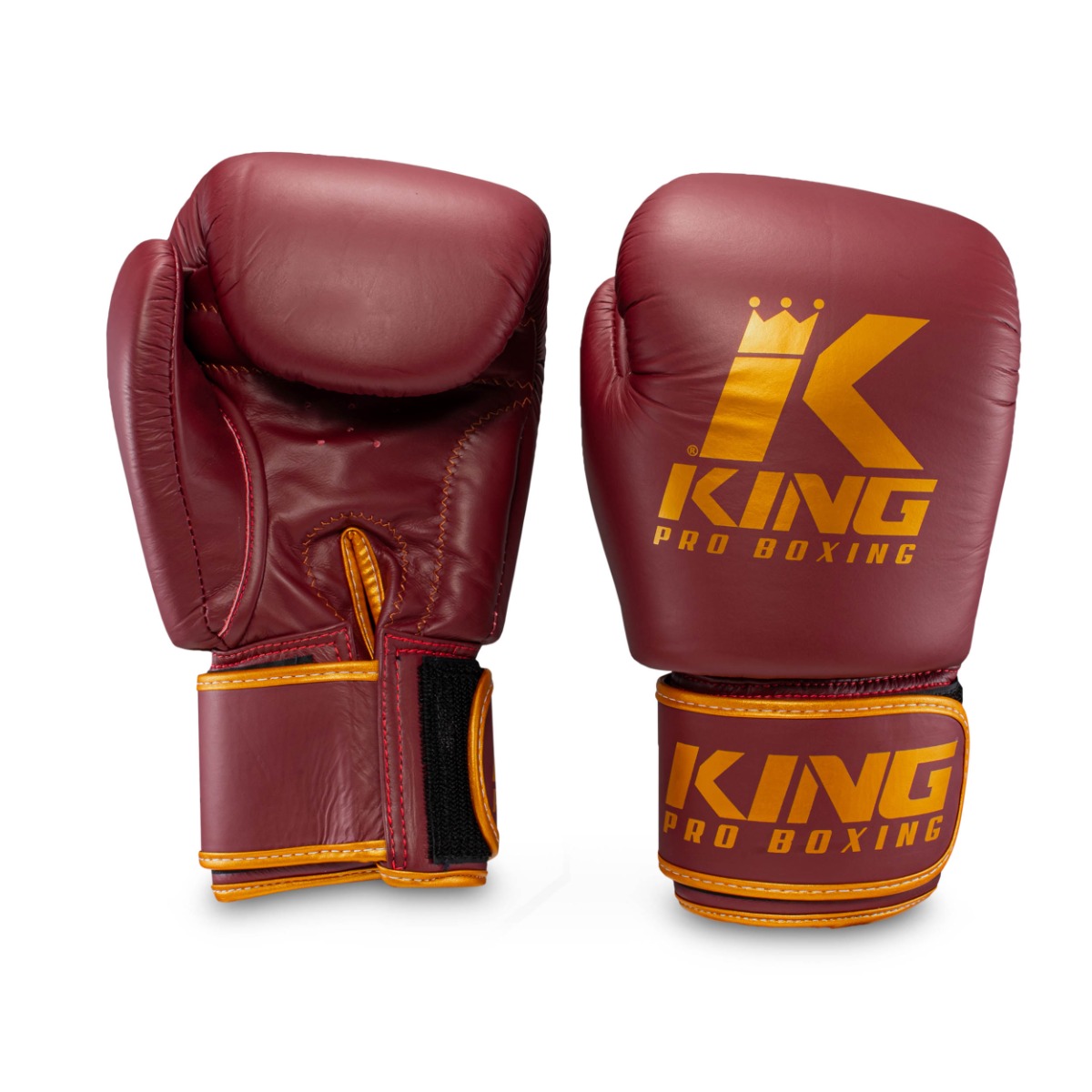 King Pro Boxing Kickbokshandschoenen Rood (KPB BGVL 3 OXBLOOD)