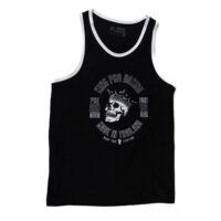King Pro Boxing Vechtsport Tanktop Skull (KPB JS SKULL 01)