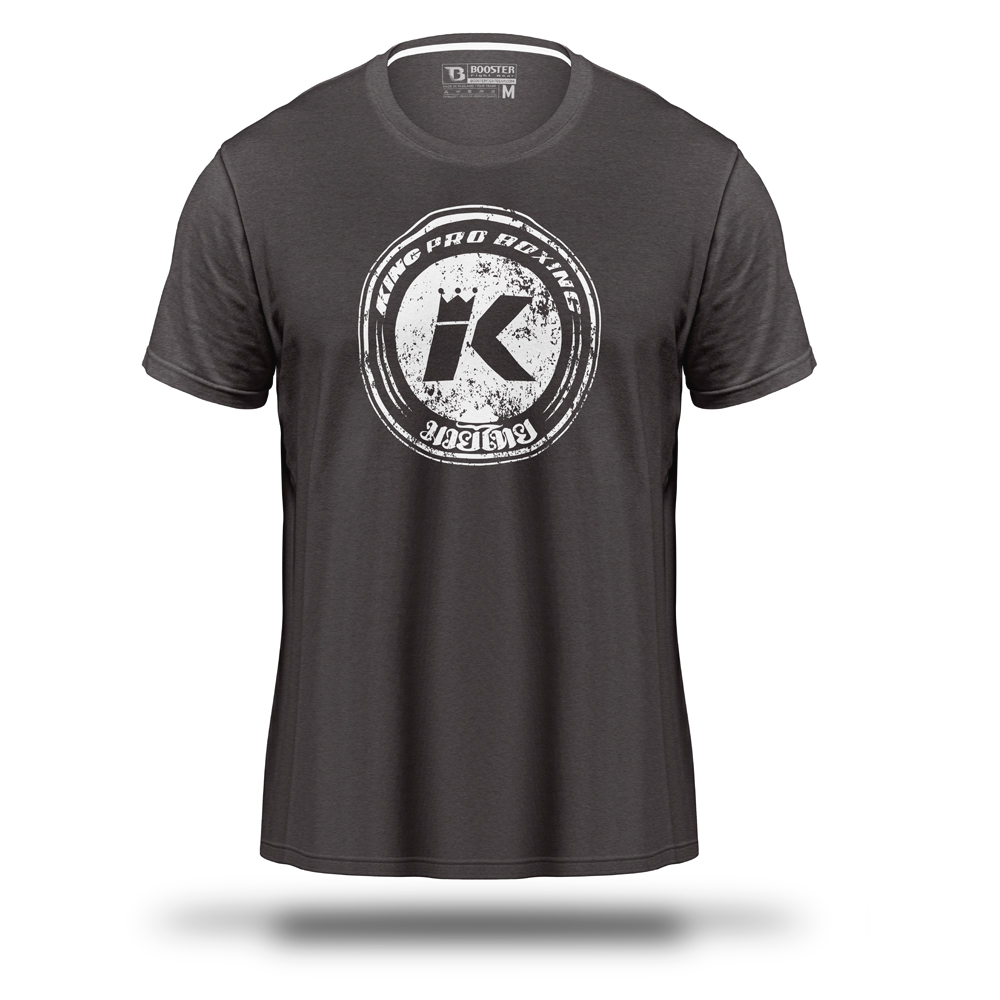 King Pro Boxing T-shirt Grijs (KPB LOGO GREY)