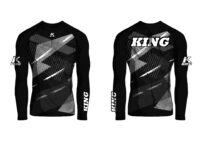 King Pro Boxing Rashguard 'The King' (KPB-SHADOW-1-RG)