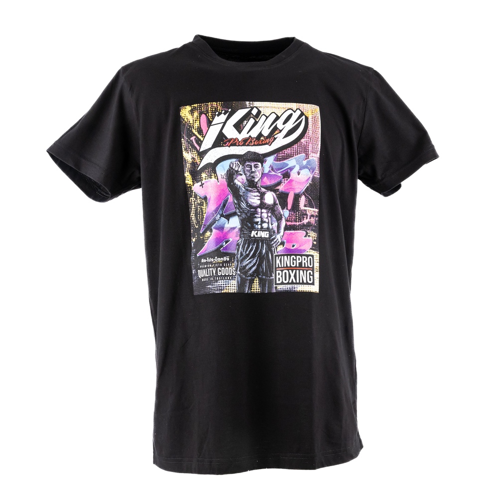 King Pro Boxing Comic T-shirt Neon 01 (KPB-TS-COMIC-01)