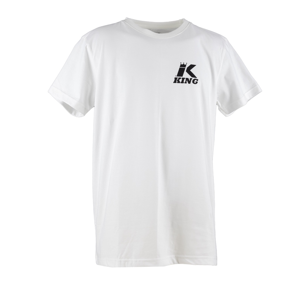King Pro Boxing QR T-shirt Wit (KPB TS QR 01)
