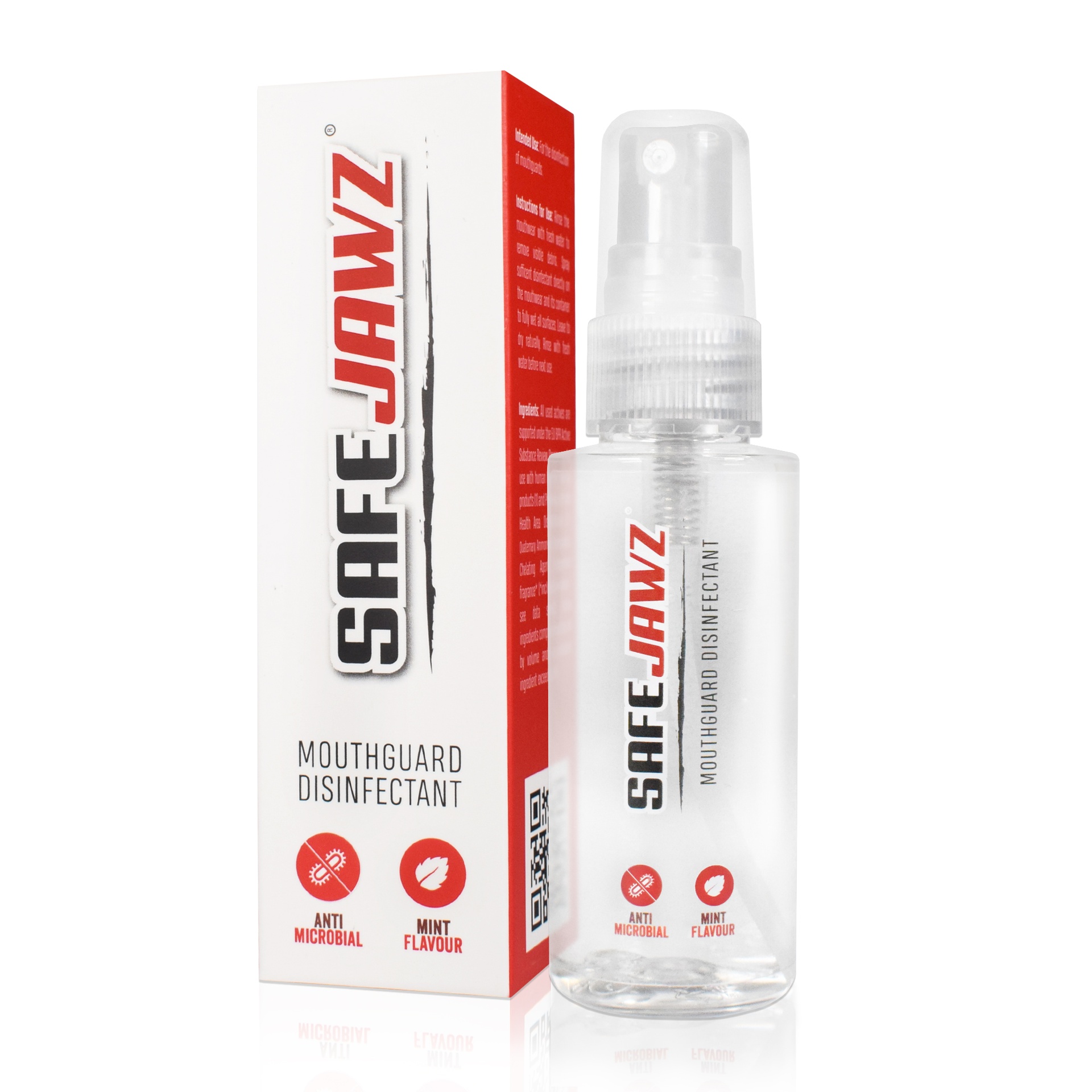 VechtSport Safejawz Mondbeschermer Spray 50ml (SAFEJAWZ HYGIENE SPRAY)