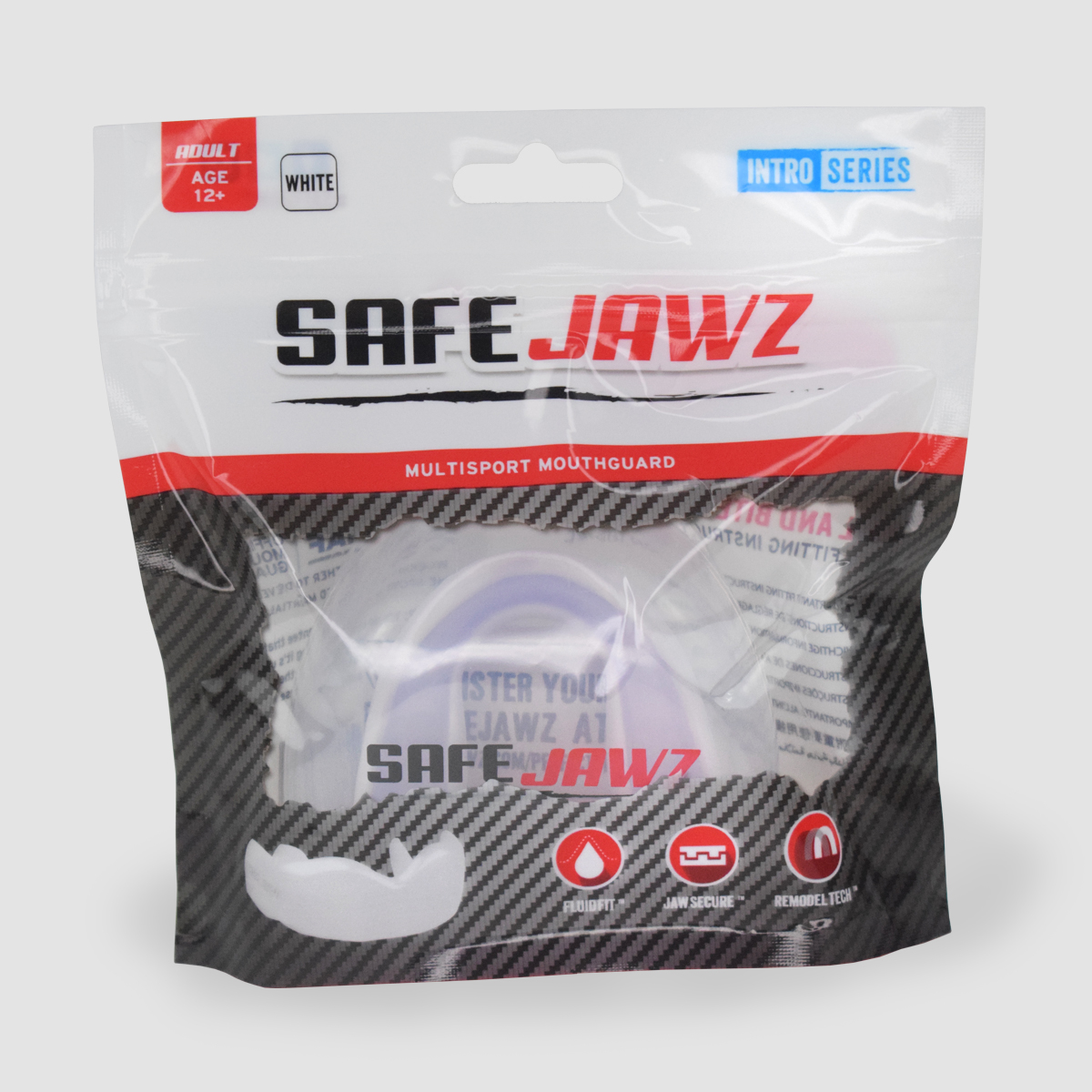 SAFEJAWZ Gebitsbeschermer Intro White (SAFEJAWZ INTRO WHITE)