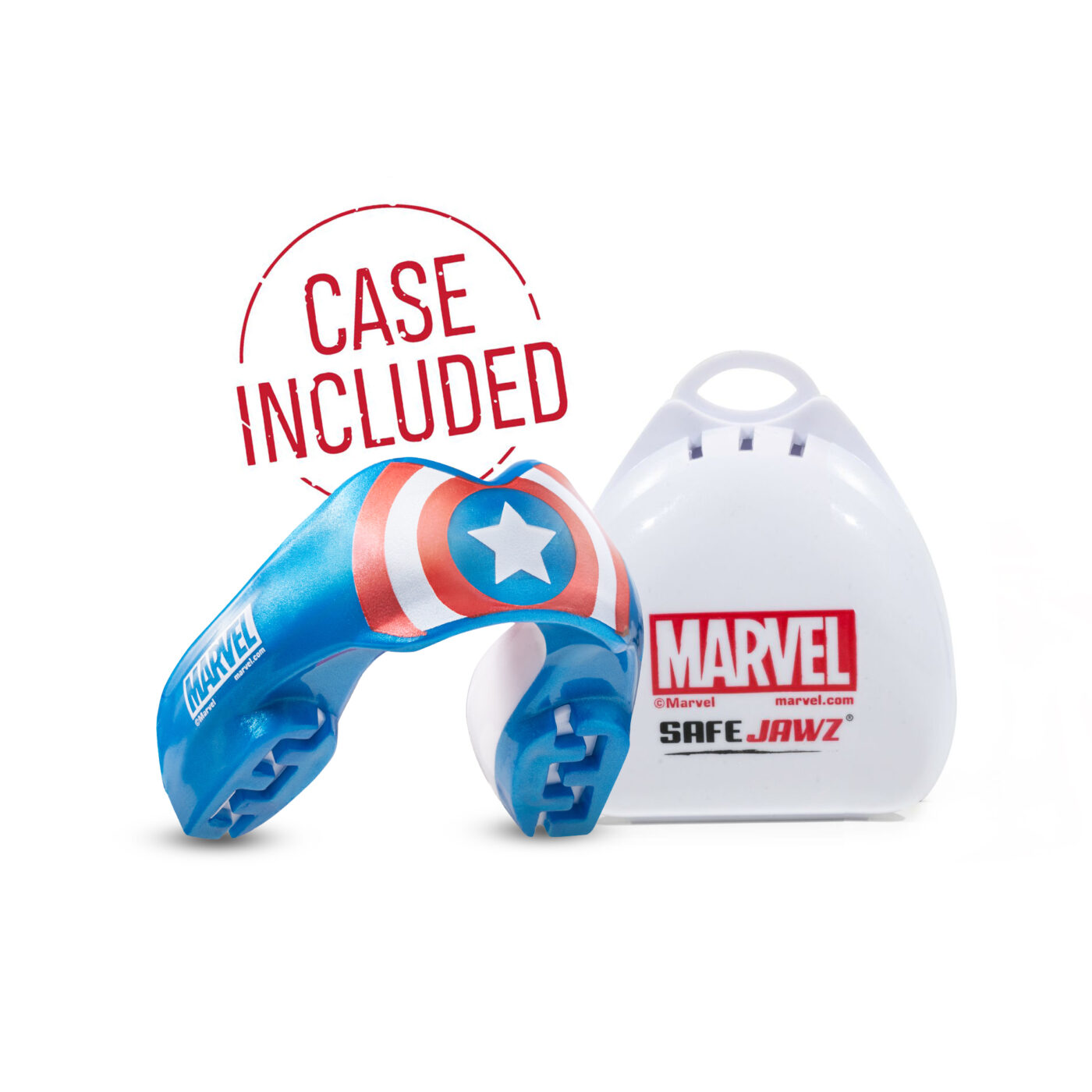 Vecht Sport Gebitsbescherming Safejawz Captain America (SAFEJAWZ MARVEL BRACES CAPTAIN AMERICA)