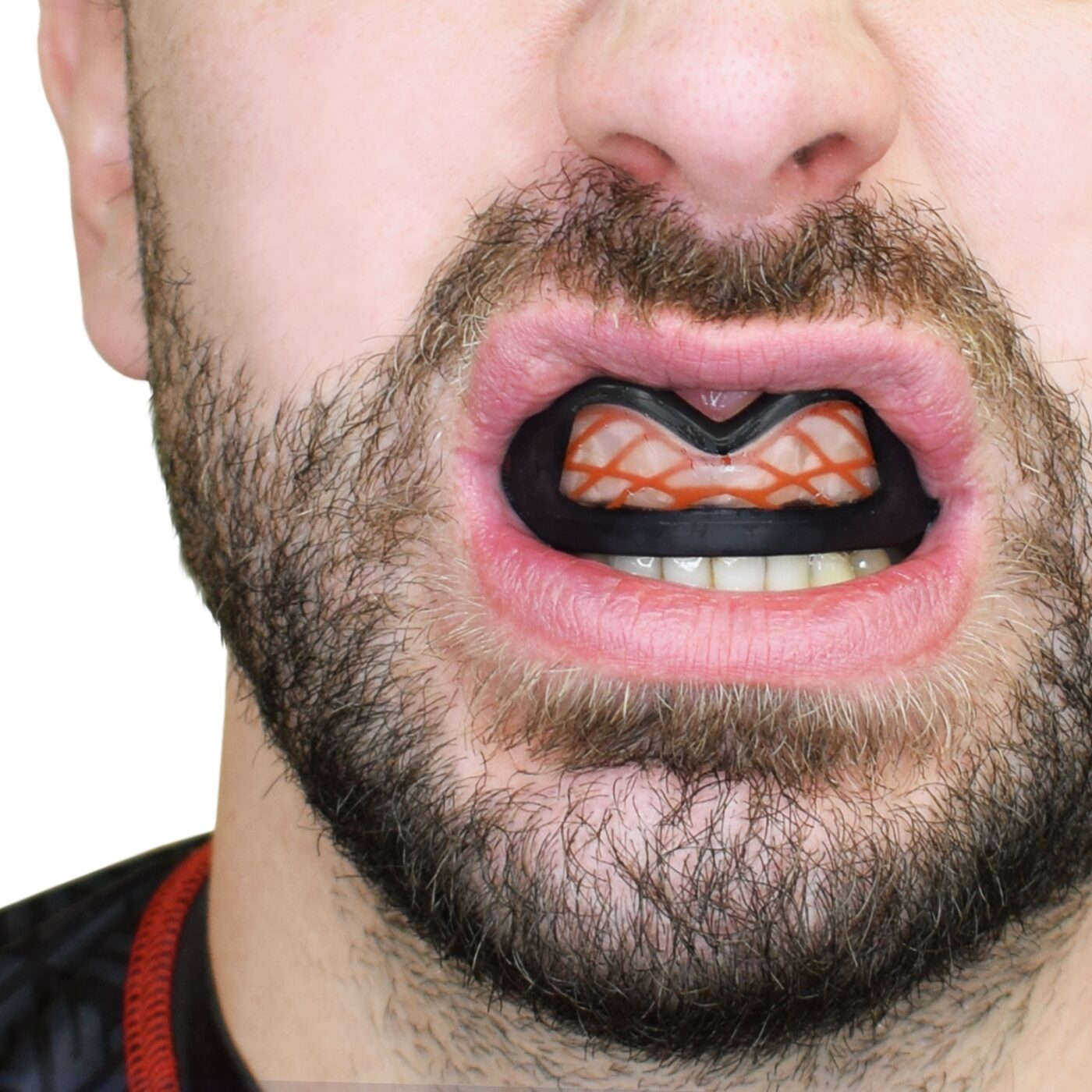 SAFEJAWZ Nitro Mondbeschermer Zwart Rood (SAFEJAWZ NITRO BLACK RED)
