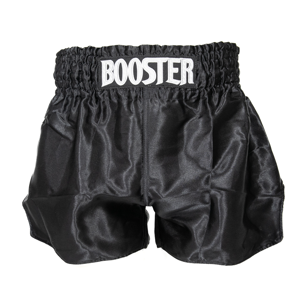 Booster Kickboksbroekje TBT Plain V2 Zwart (TBT PLAIN V2 BK)
