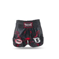 Twins X Booster Muay Thai Trunks Satin (TBT TWINS X BOOSTER 7)