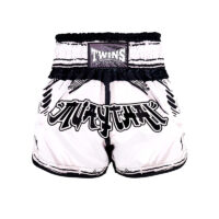 Twins Special Kickboksbroekje Satin Muay Thai (TTBL COMIC)