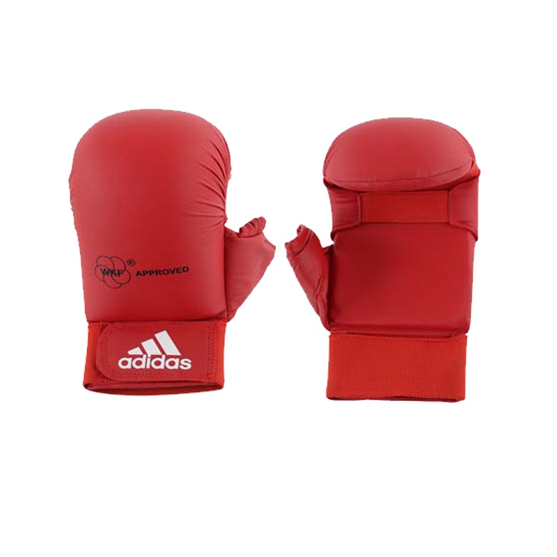 adidas Wkf Karatehandschoen Met Duim , rood