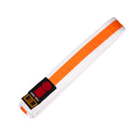 Essimo Judoband Wit/Oranje