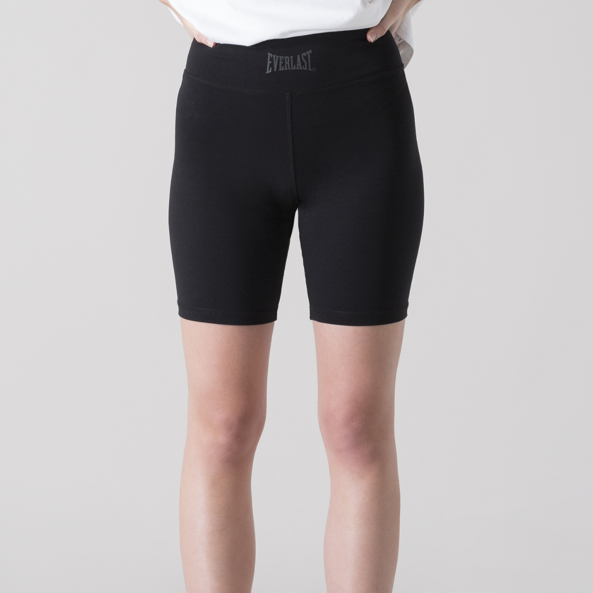 Everlast Cyclist Jersey Stretch Short Logo Zwart XS (Zwart)