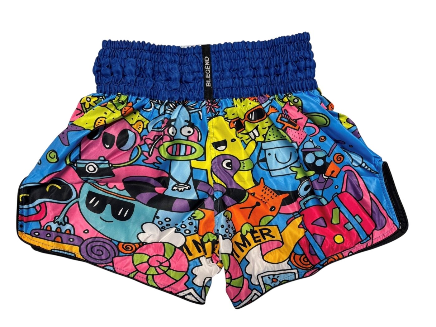 B Legend Muay Thai Shorts Crazy Funky Cool (B-LEGEND-11)