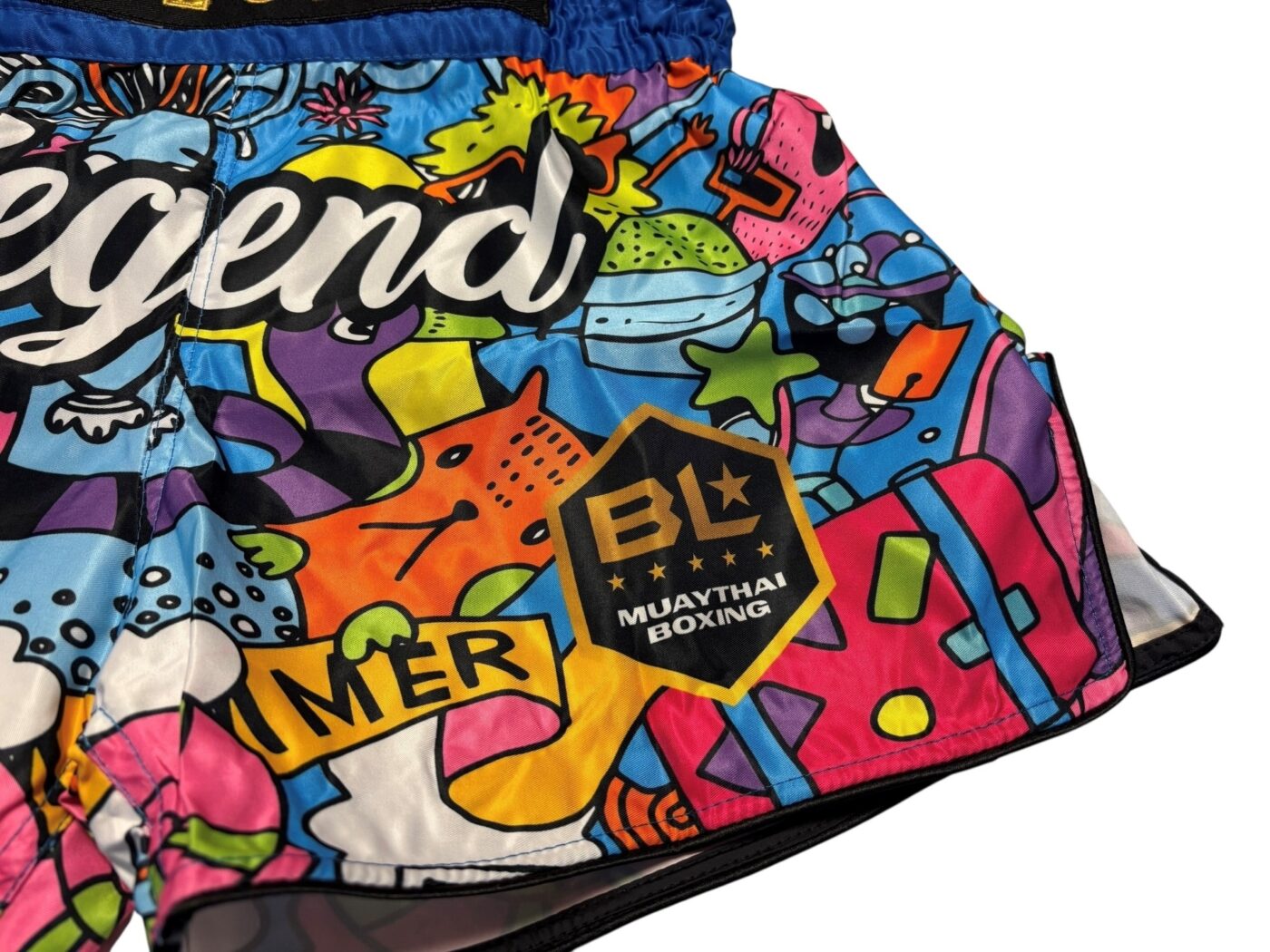 B Legend Muay Thai Shorts Crazy Funky Cool (B-LEGEND-11)