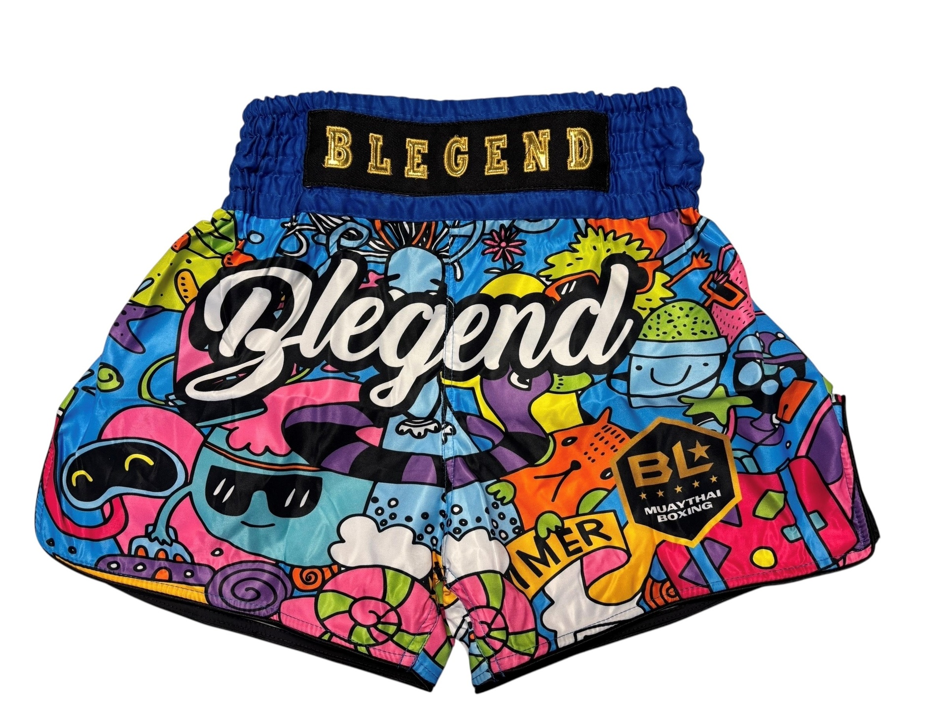 B Legend Muay Thai Shorts Crazy Funky Cool (B-LEGEND-11)