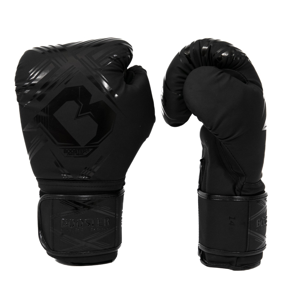 Booster Alpha Kickbokshandschoenen Zwart (BFG ALPHA BLACK)