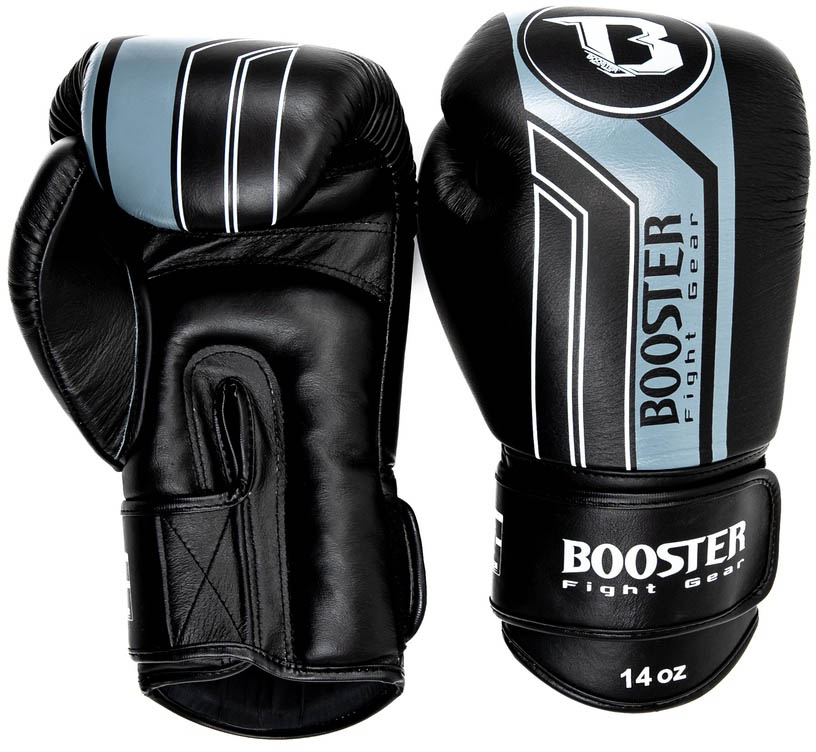 Booster V9 Kickbokshandschoenen Zwart-Grijs (BGL V9 BLACK GREY) Booster V9 Kickbokshandschoenen Zwart-Grijs (BGL V9 BLACK GREY)