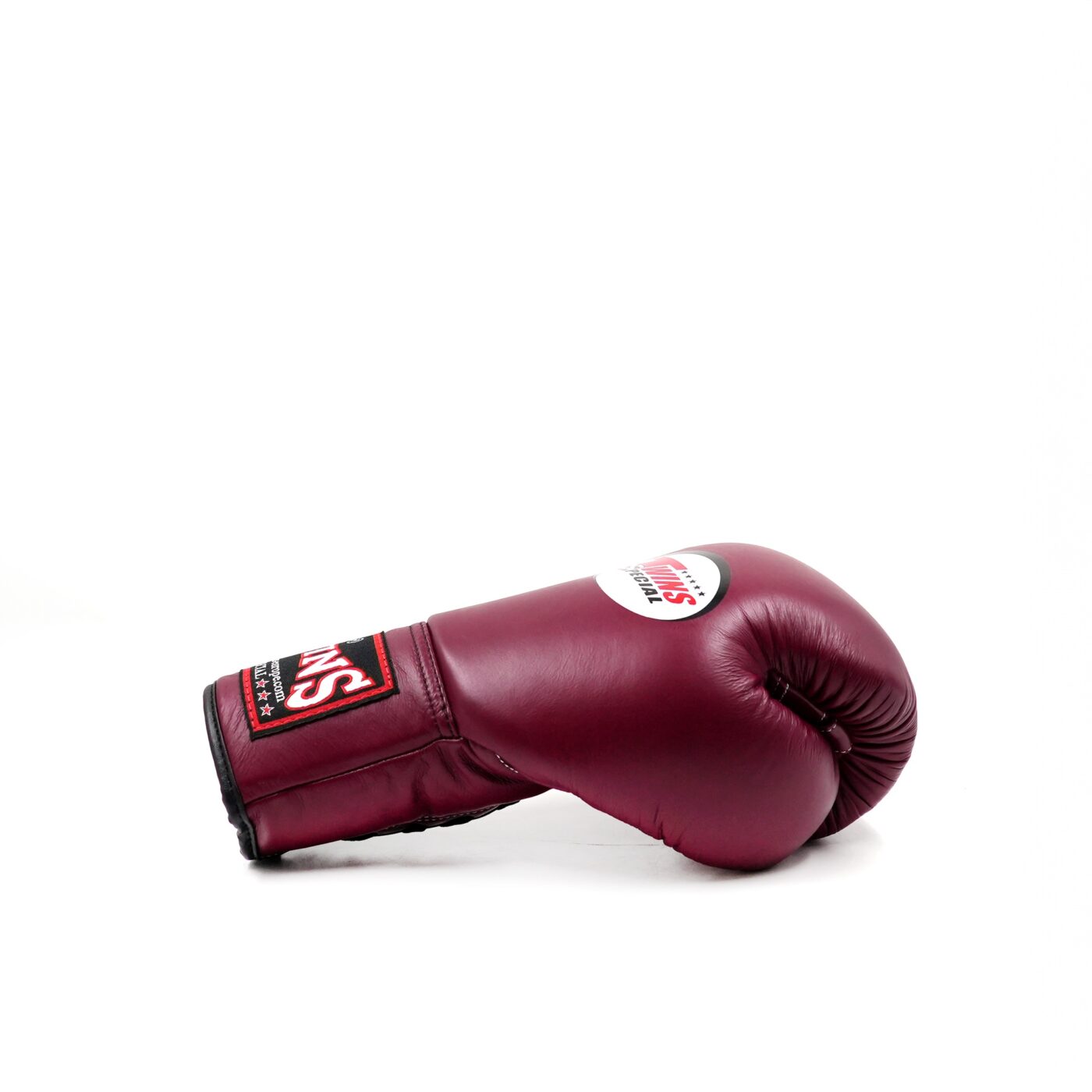 Twins Lace-Up Bokshandschoenen Maroon (BGLL-1-MAROON)