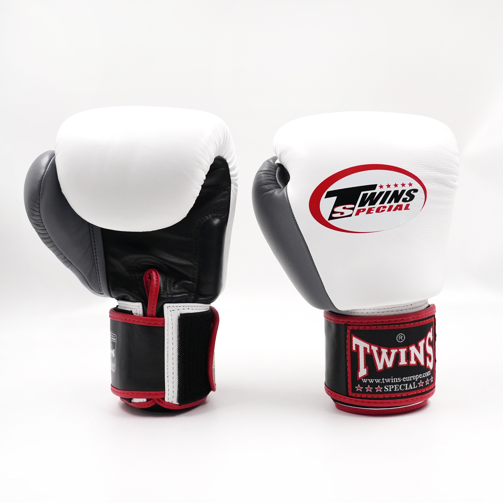 Twins Special BGVL-3 Bokshandschoenen Zwart/Wit/Grey (BGVL 3 3T BLACK WHITE GREY)