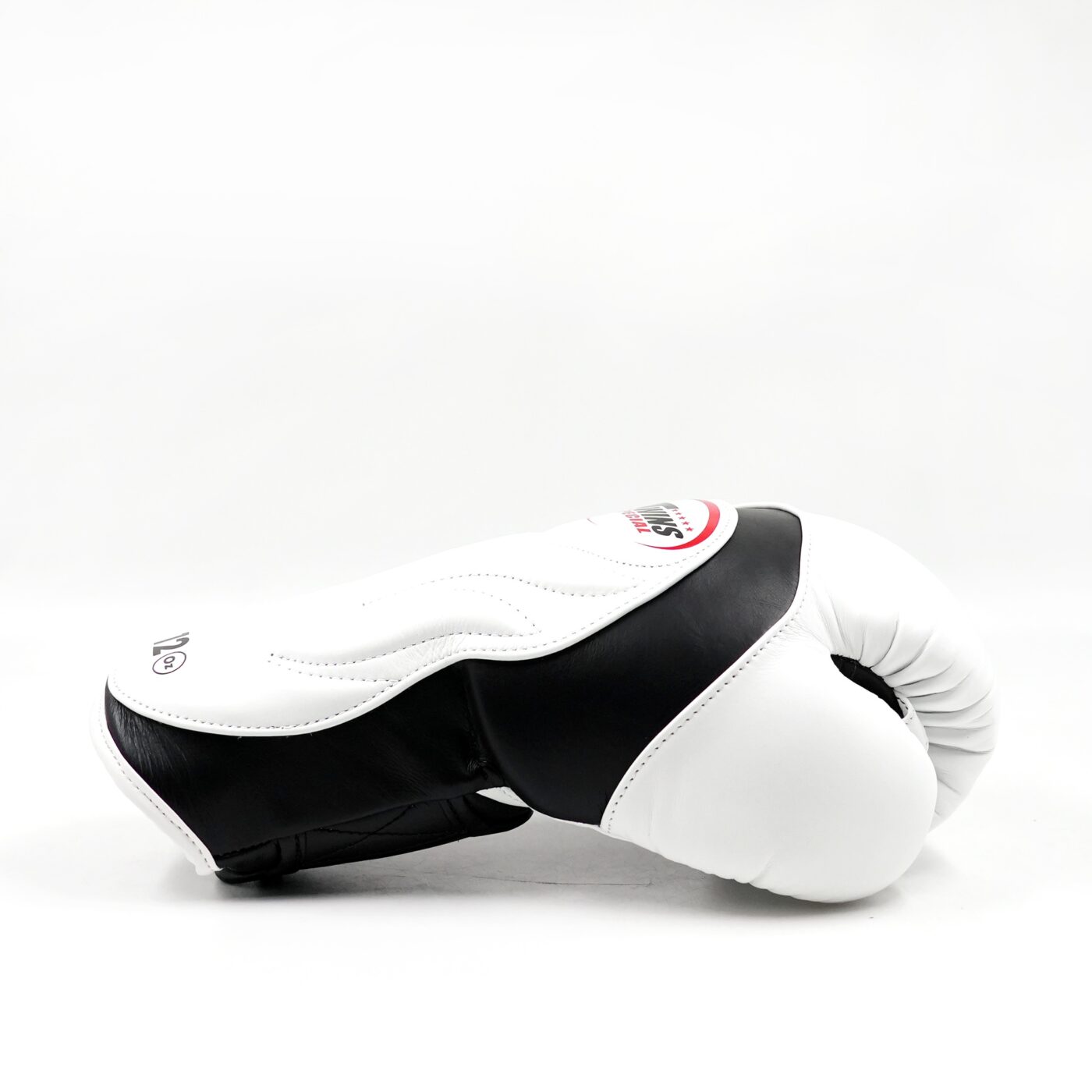 Twins Deluxe Velcro Bokshandschoenen Zwart/Wit (BGVL 6 BLACK WHITE)