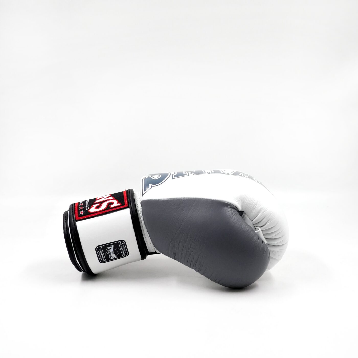 Twins Special BGVL-8 Kickbokshandschoenen Wit Grijs (BGVL 8 WHITE GREY)