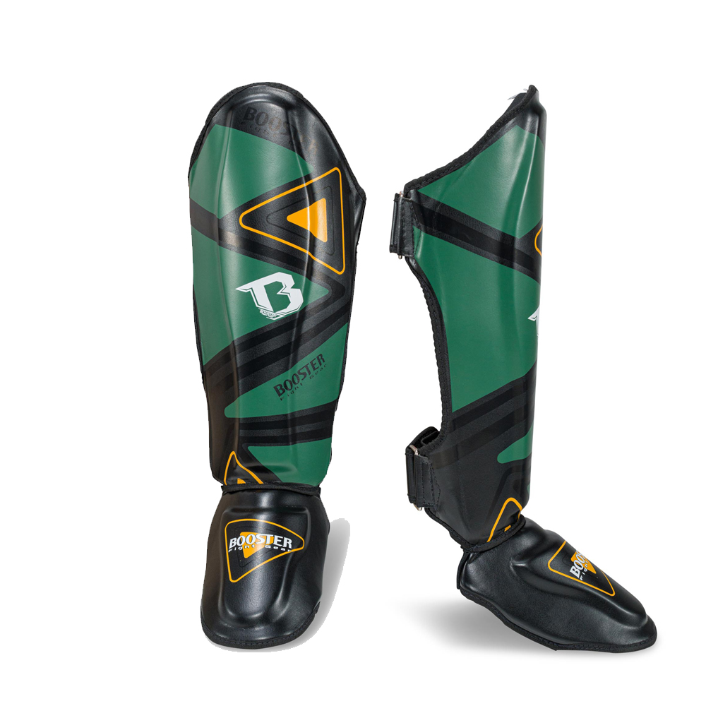 Booster V10 Scheenbeschermers Kickboksen (BSG V10 BK MIL) Booster V10 Scheenbeschermers Kickboksen (BSG V10 BK MIL)