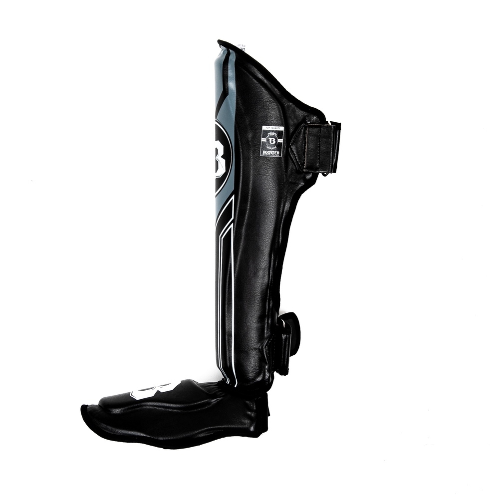 Booster V9 Scheenbeschermers Kickboksen Zwart (BSG V9 BLACK GREY) Booster V9 Scheenbeschermers Kickboksen Zwart (BSG V9 BLACK GREY)