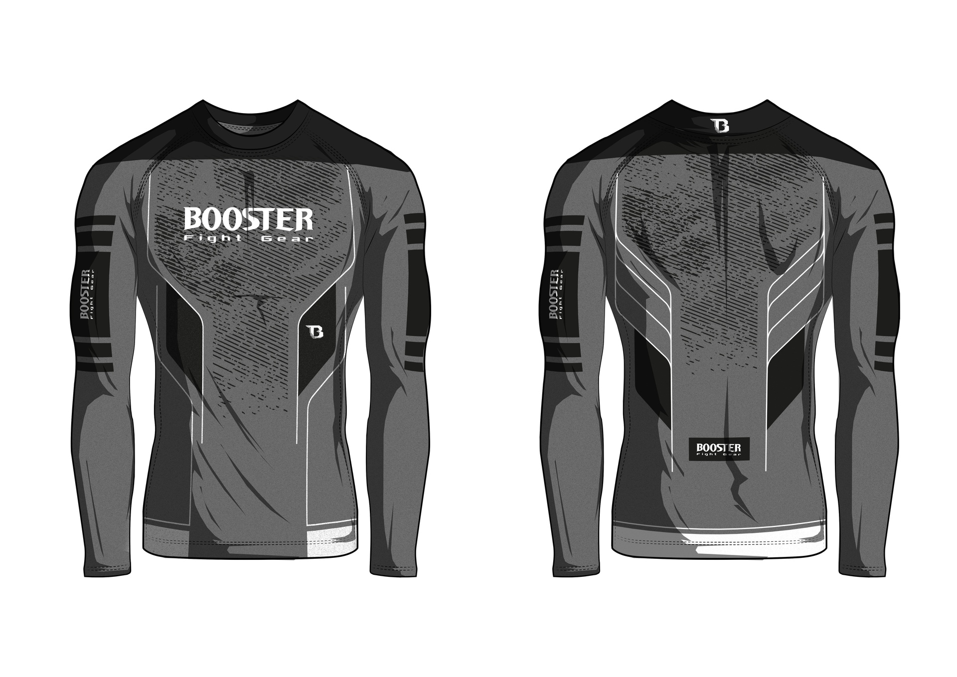 Booster Delta Rashguard voor Combat Sports (DELTA 4 RG) Booster Delta Rashguard voor Combat Sports (DELTA 4 RG)