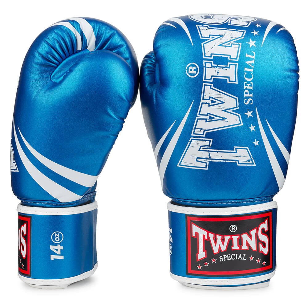Twins Special Bokshandschoenen Skintex Blauw (FBGVDM3 TW 6 MT BLUE)
