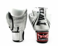 Twins Special Bokshandschoenen Skintex Zilver (FBGVDM3 TW 6 SILVER)