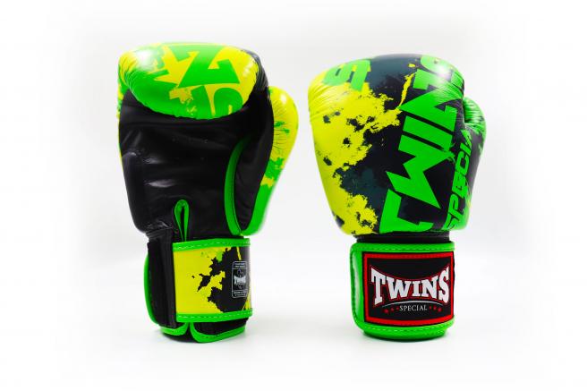 Twins BGVL3 Fantasy Kickboks Handschoenen Groen (FBGVL-3-CANDY-GREEN)