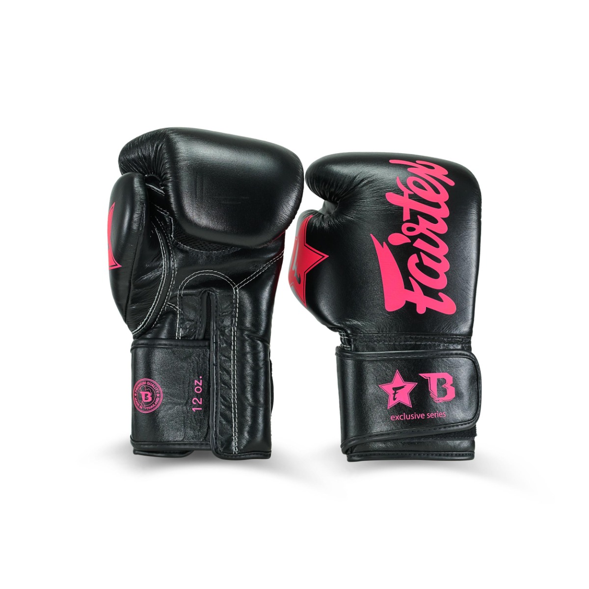 Fairtex X Booster Kickboks Handschoenen (FXB BG V2 BK PI) Fairtex X Booster Kickboks Handschoenen (FXB BG V2 BK PI)