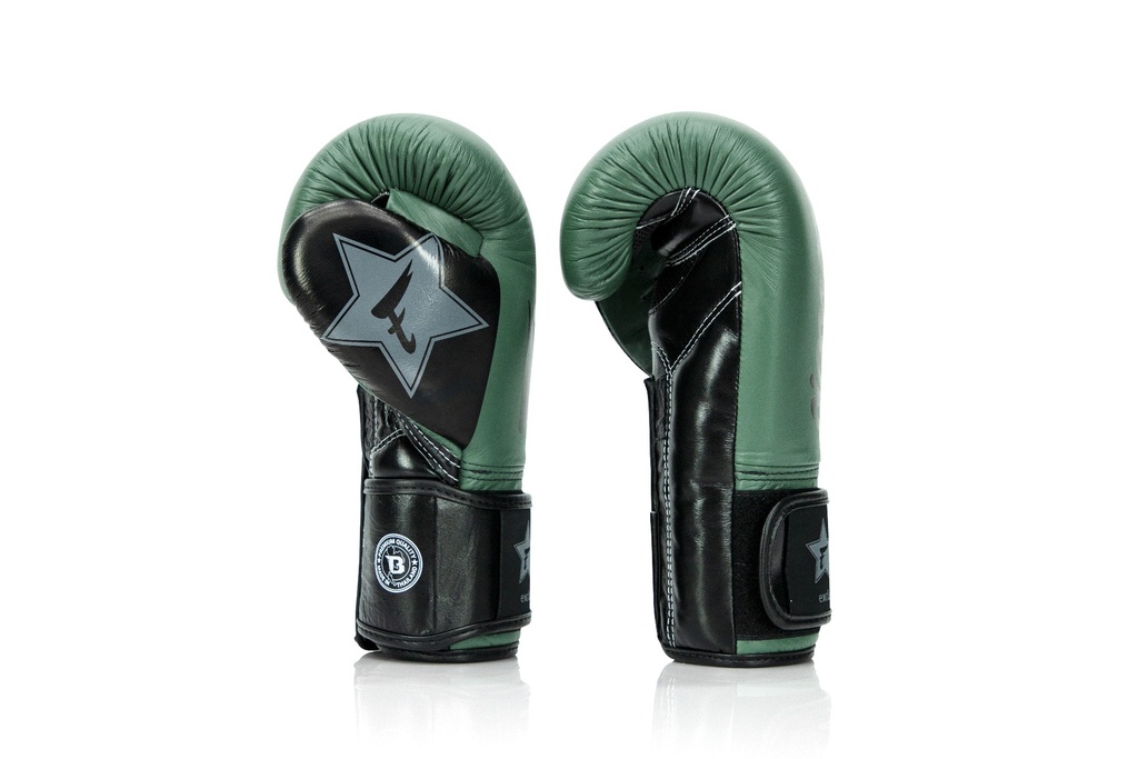 Fairtex X Booster Kickbokshandschoenen (FXB BG V2 GR BK BK) Fairtex X Booster Kickbokshandschoenen (FXB BG V2 GR BK BK)