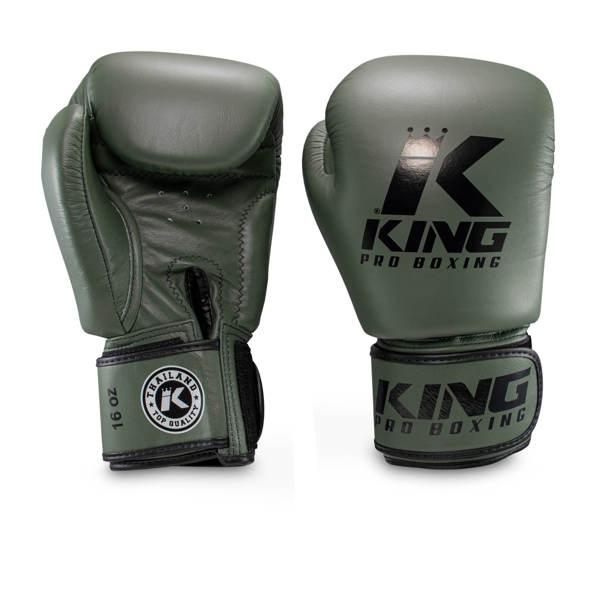 King Pro Boxing Kickbokshandschoenen Militair (KPB BGVL 3 MILITARY) King Pro Boxing Kickbokshandschoenen Militair (KPB BGVL 3 MILITARY)