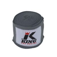 King Pro Boxing Handwraps Grijs 460 cm (KPB BPC GREY)