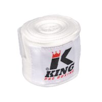 King Pro Boxing Handwraps Wit 460 cm (KPB BPC WHITE) King Pro Boxing Handwraps Wit 460 cm (KPB BPC WHITE)