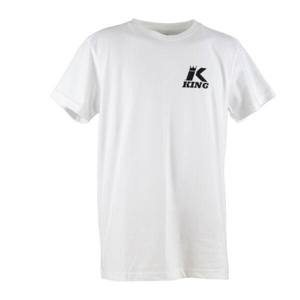King Pro Boxing Skull T-shirt Wit (KPB-TS-SKULL-01)