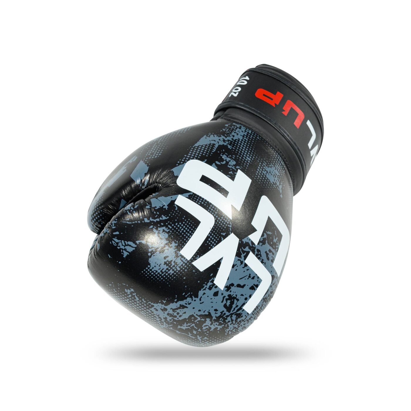 LVLUP Kickbokshandschoenen Zwart Grijs (LVL-UP-BG-STADIUM-1)