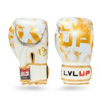 LVLUP Bokshandschoenen Wit Goud 2 (LVL-UP BG STADIUM 2)