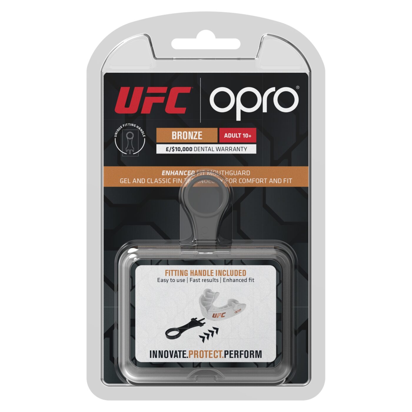 UFC OPRO Bronze Gebitsbeschermer Wit (OPRO BRONZE WHITE)