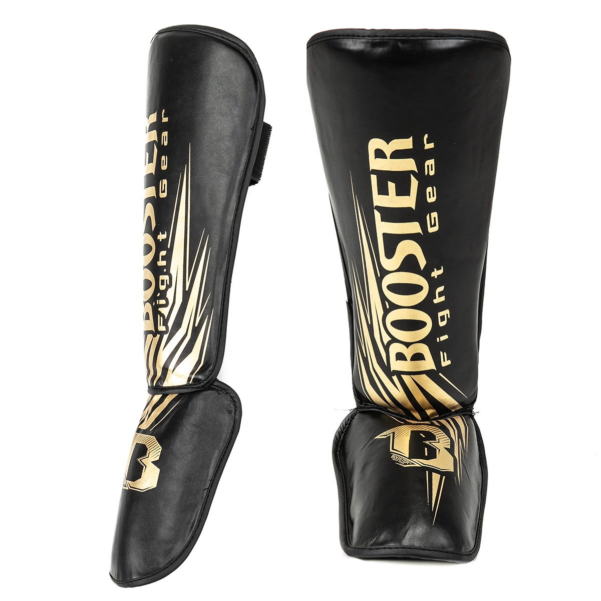 Booster Scheenbeschermers Kickboksen Zwart (SG CHAMPION BLACK)