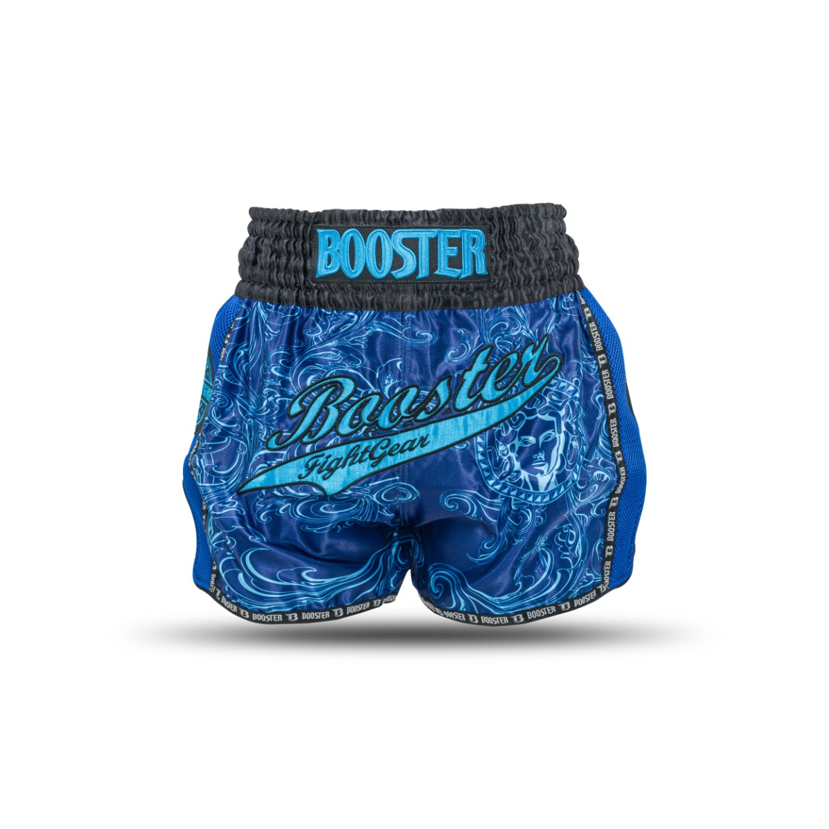 Booster Medusa Muay Thai Kickboksbroekje Blauw (TBT MEDUSA BLUE)