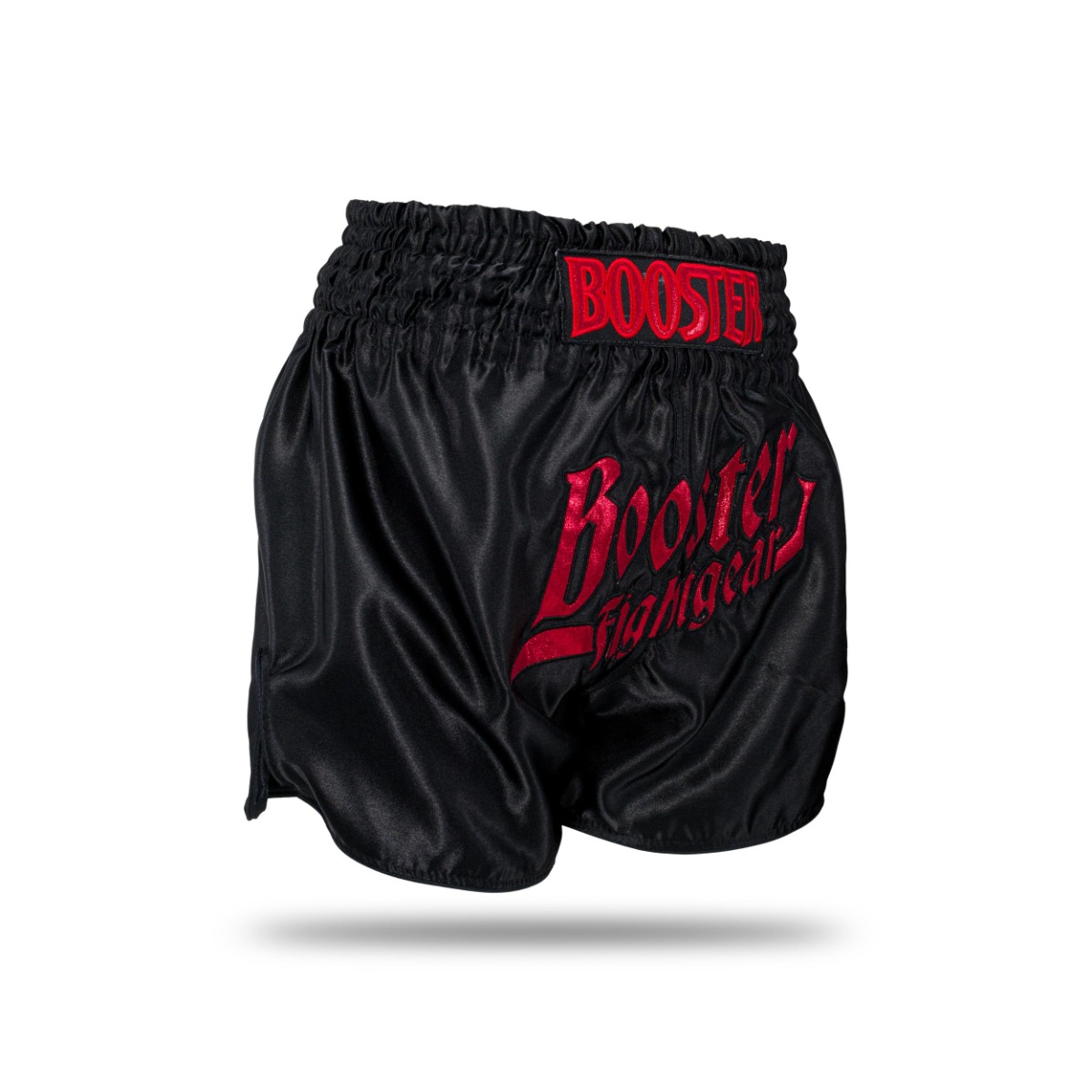 Booster Fight Gear Kickboksbroekje TBT Thunder (TBT THUNDER BK RD) Booster Fight Gear Kickboksbroekje TBT Thunder (TBT THUNDER BK RD)