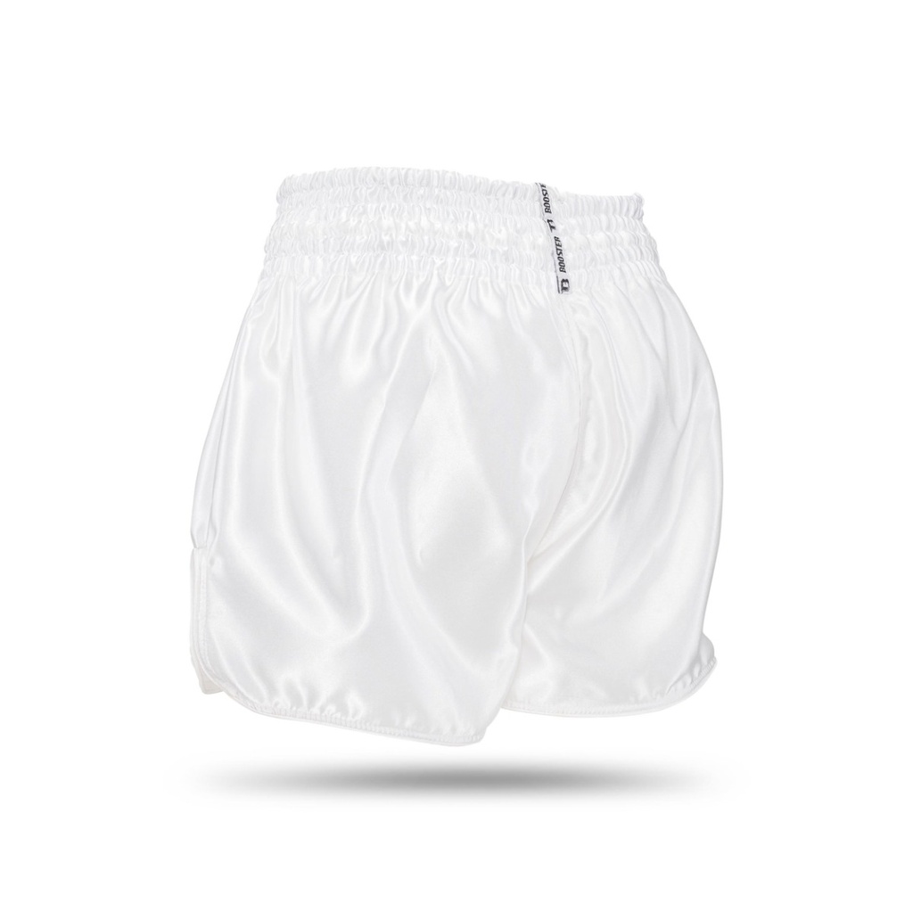 Booster Kickboksbroekje Thunder Wit Goud (TBT THUNDER WH GD) Booster Kickboksbroekje Thunder Wit Goud (TBT THUNDER WH GD)