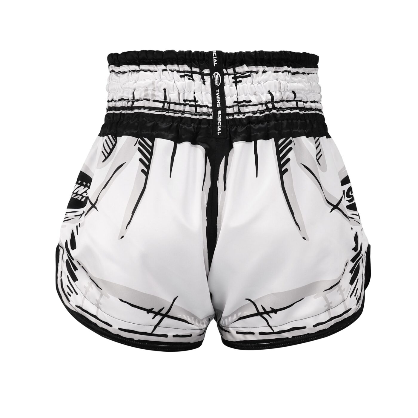 Twins Special Kickboksbroekje Satin Muay Thai (TTBL COMIC)