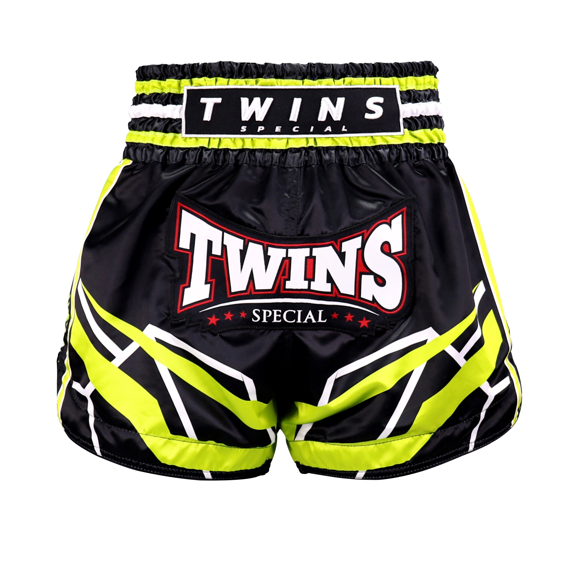 Twins Special Kickboksbroekje Racing Black Green (TTBL RACING BLACK GREEN)