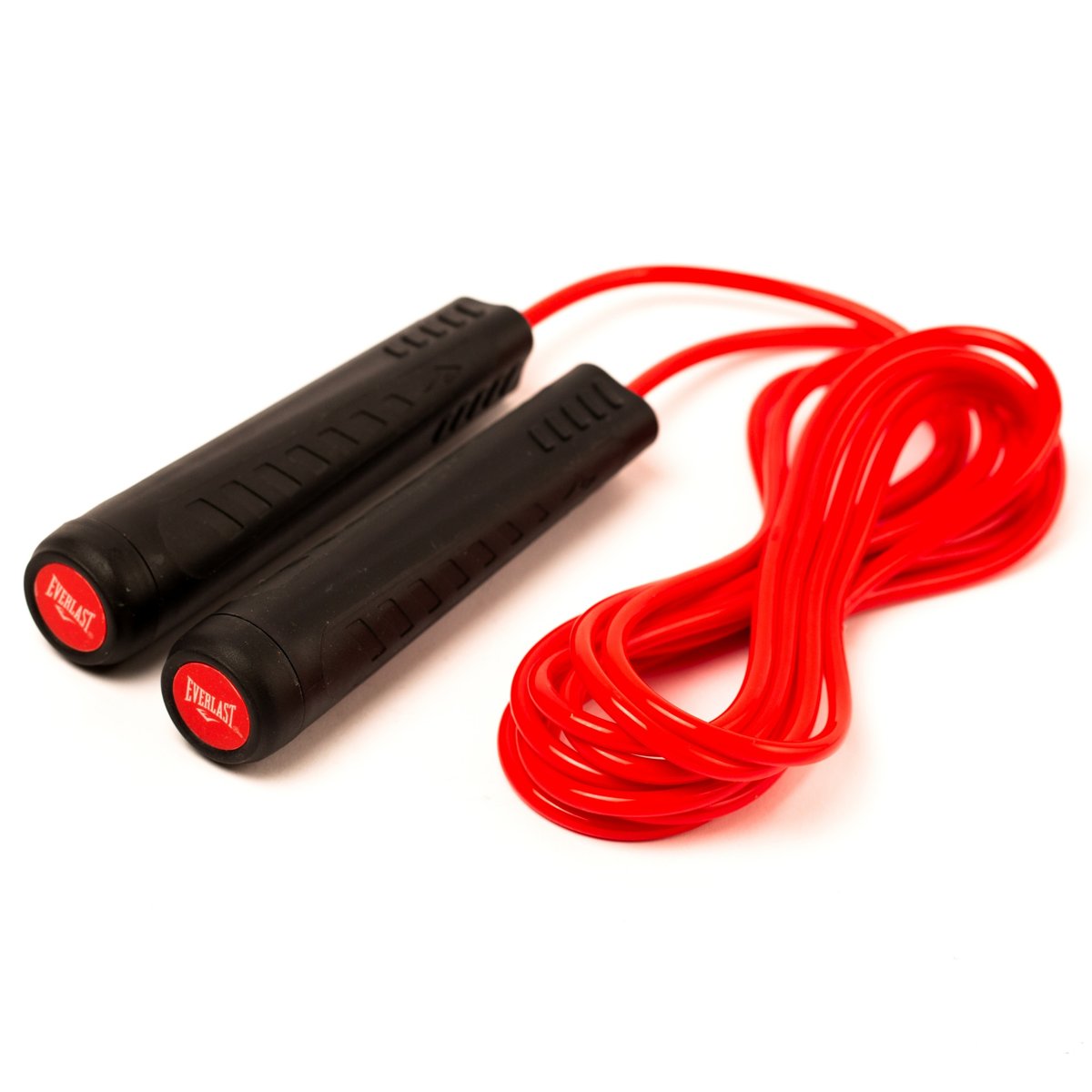 Everlast Adjustable Weighted Jump Rope (335 Cm black red)