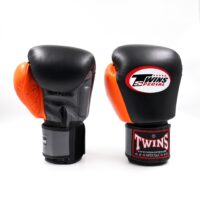 Twins Special Air-Flow Bokshandschoenen Zwart Oranje Grijs (BGVL 3 AIR BLACK ORANGE GREY)