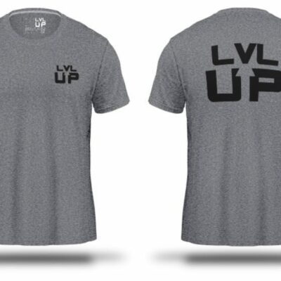 LVL-UP Vechtsport T-shirt Hoogwaardige Katoen (LVL-UP-TS-1)